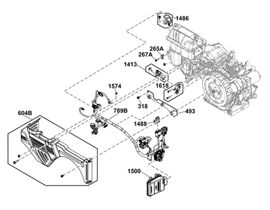 Part Location Diagram of 84007705 Briggs and Stratton Bracket, Mounting